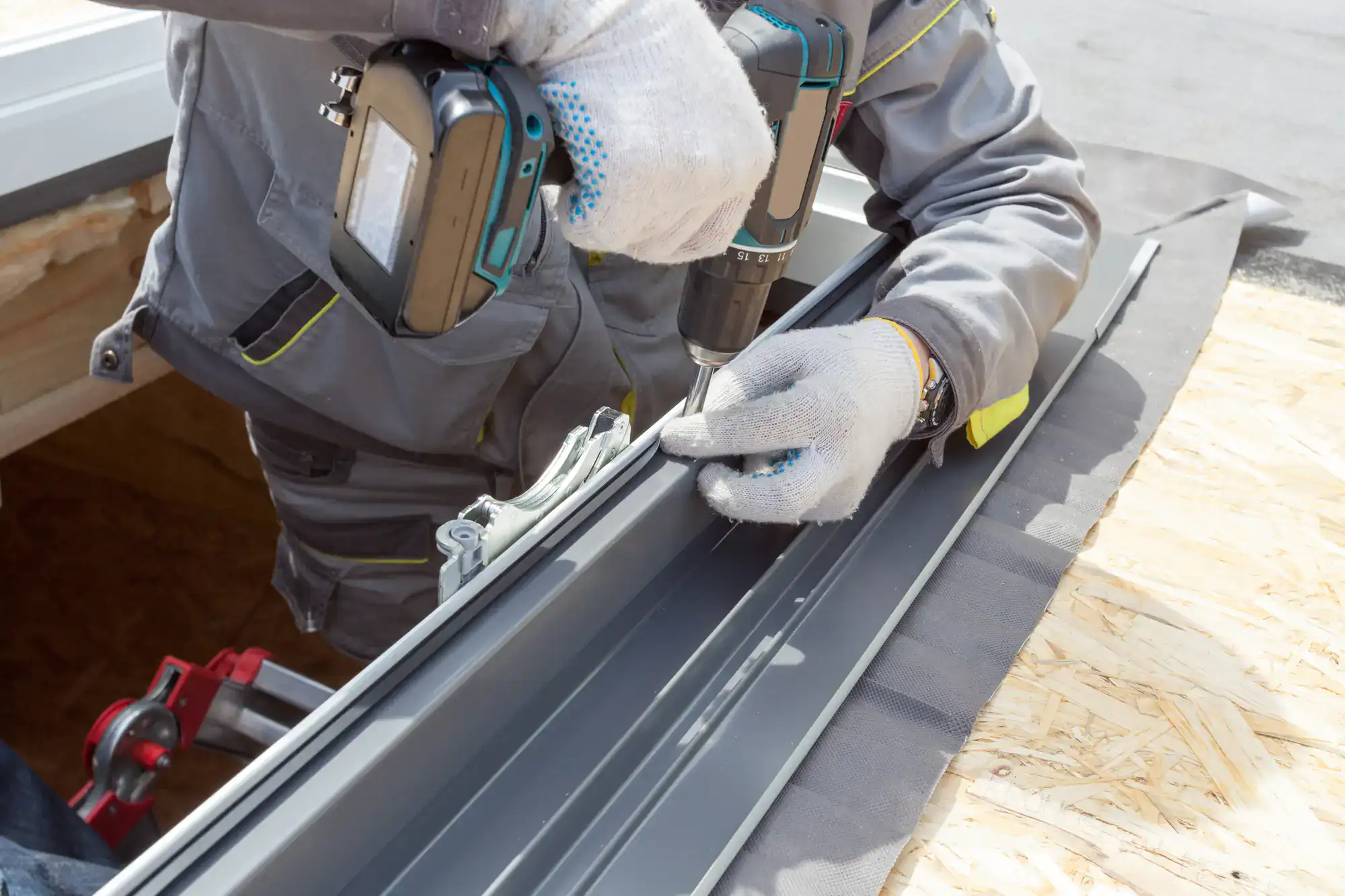 Step-by-step skylight repair process by SkyLuxe Construction in Suffolk County, NY, ensuring high-quality, efficient repairs for durable, leak-free results